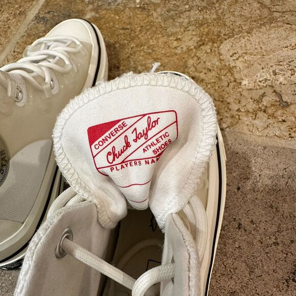 Converse Chuck 70 Translucent All Star Hi Top Shoes Sz 6 - Picture 9 of 10